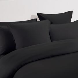 Bamboo Linen Charcoal [SIZE: King Size Pillow Case]