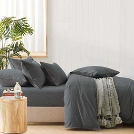 Stone Washed Charcoal  [SIZE: Standard Pillowcase Pair]