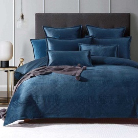 Emma Navy [SIZE: Oblong Cushion]