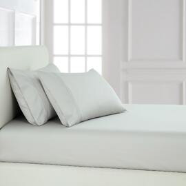 1000TC Cotton Rich Fitted pillowcase Combo Silver [SIZE: King Bed]