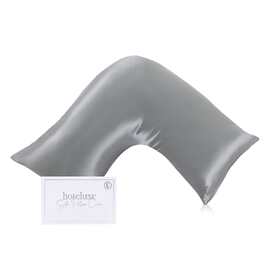 Silk U-Pillowcase Silver