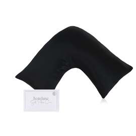 Silk U-Pillowcase Black