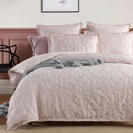 Sofia Pink Quilt Cover Set [SIZE: Super King Bed]