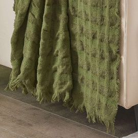 Arlie Throw Olive Green