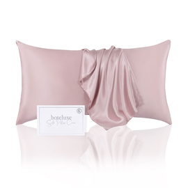 Silk King Size Pillowcase Soft Pink