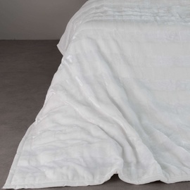 Teddy Mink Blanket White