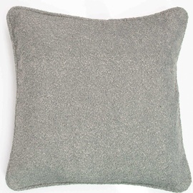 Boucle European Pillowcase - Dark Grey